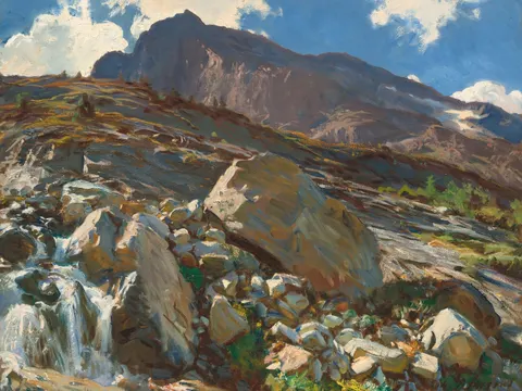 Simplon Pass by John Singer Sargent, 1911
