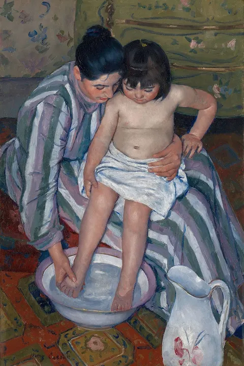 The Child's Bath by Mary Cassatt, 1893