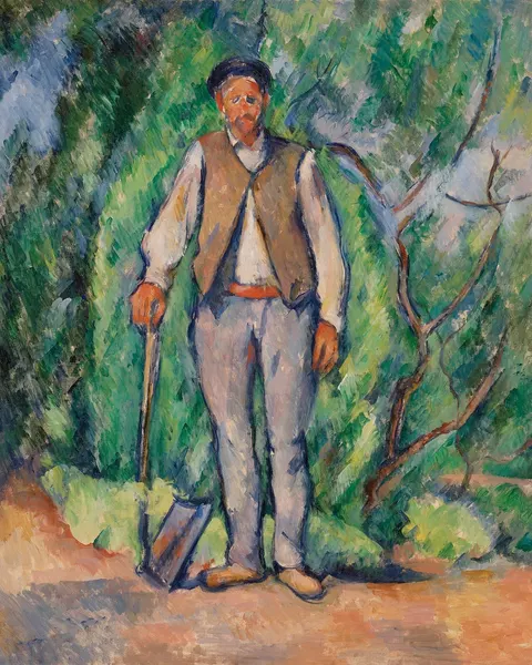 Gardener (Le Jardinier) by Paul Cézanne, c. 1885