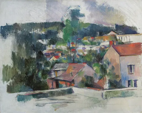 Landscape by Paul Cézanne, 1888–1890