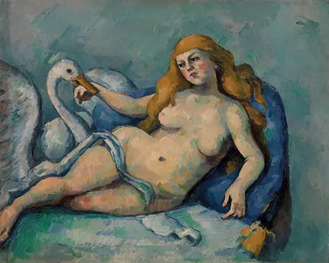 Leda and the Swan (Léda au cygne) by Paul Cézanne, c. 1880