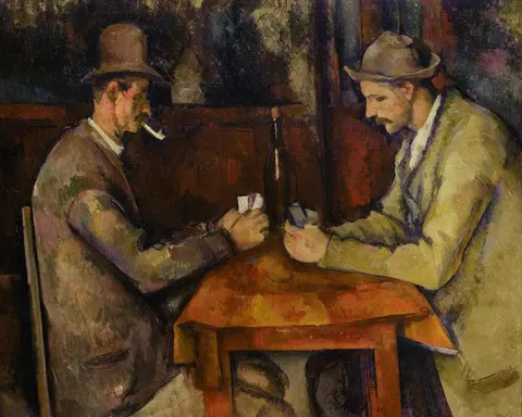 The Card Players by Paul Cézanne, 1890