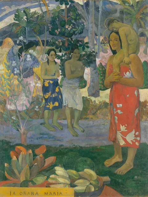 Ia Orana Maria by Paul Gauguin, 1891
