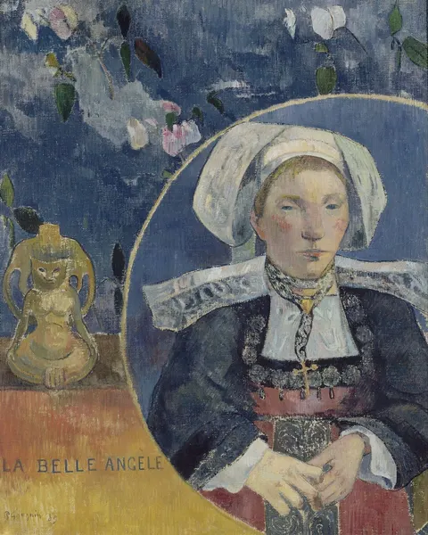 La belle Angèle by Paul Gauguin, 1889