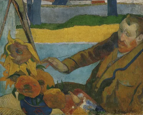The Painter of Sunflowers by Paul Gauguin, 1888