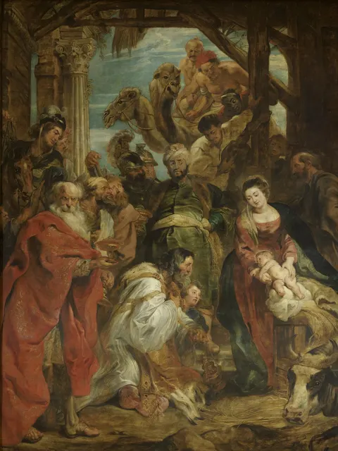 The adoration of the Magi by Peter Paul Rubens, 1624
