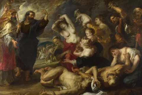 The Brazen Serpent by Peter Paul Rubens, 1638