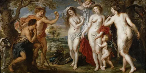 The Judgement of Paris by Peter Paul Rubens, 1636