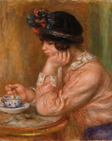 Cup of Chocolate (La Tasse de chocolat) by Pierre-Auguste Renoir, c. 1914