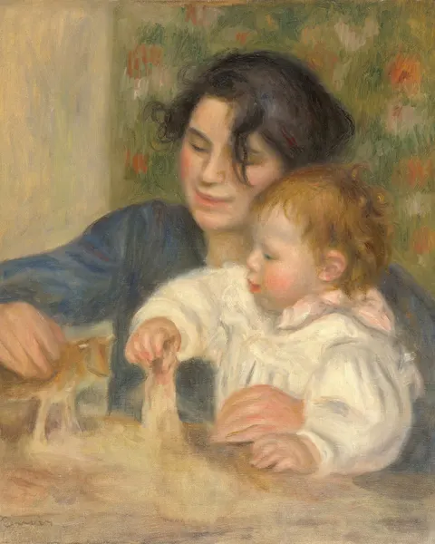 Gabrielle and Jean by Pierre-Auguste Renoir, 1895–1896