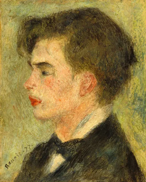 Georges Rivière by Pierre-Auguste Renoir, 1877