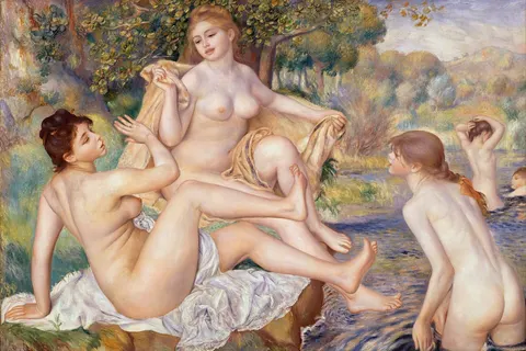 The Great Bathers by Pierre-Auguste Renoir, 1884