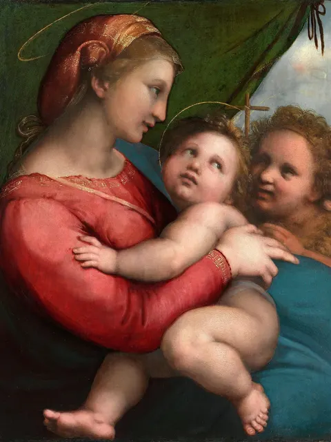 Madonna della tenda by Raphael, 1513–1514