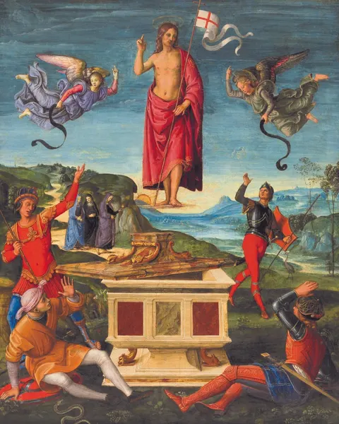 Resurrection of Christ by Raphael, 1499–1502