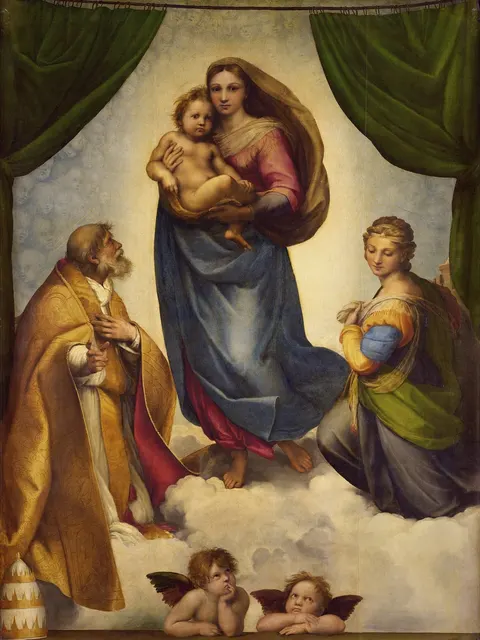 Sistine Madonna by Raphael, c. 1512–1513