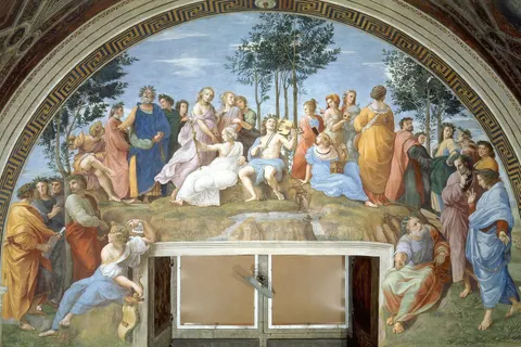 The Parnassus by Raphael, 1509–1511