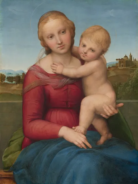 The Small Cowper Madonna by Raphael, c. 1505