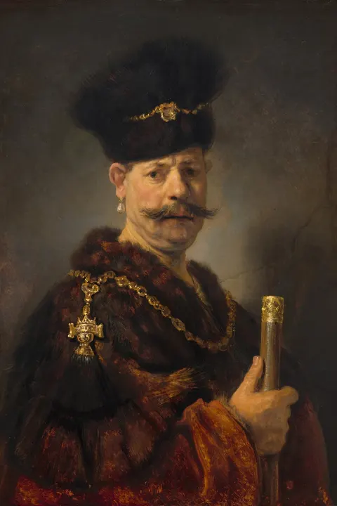 A Polish Nobleman by Rembrandt, 1637