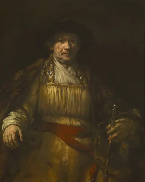 Self Portrait by Rembrandt, 1658