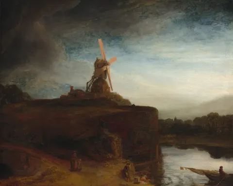 The Mill by Rembrandt, 1645–1648