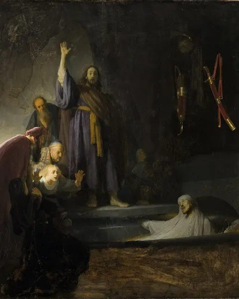 The Raising of Lazarus by Rembrandt, 1630