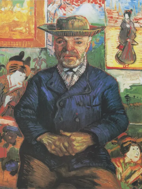 Portrait of Père Tanguy by Vincent van Gogh, 1887