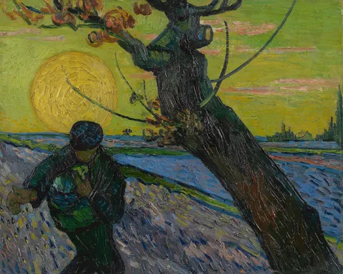 The Sower by Vincent van Gogh, 1888