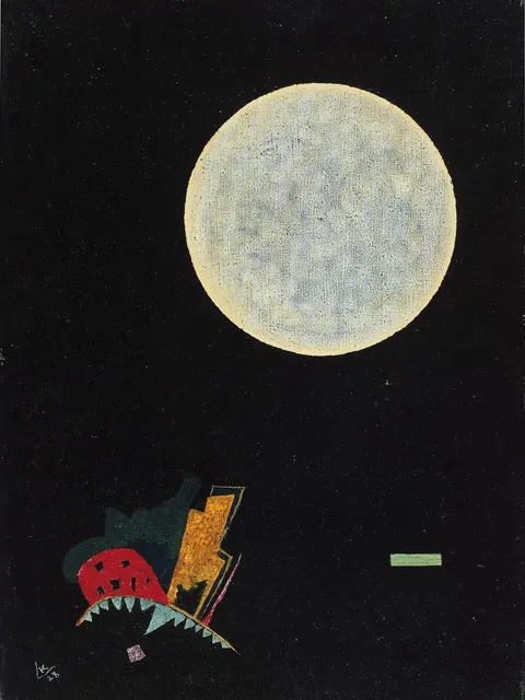 A Circle (A) by Wassily Kandinsky, 1928
