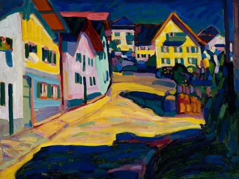 Murnau, Burggrabenstrasse 1, 1908 by Wassily Kandinsky, 1908