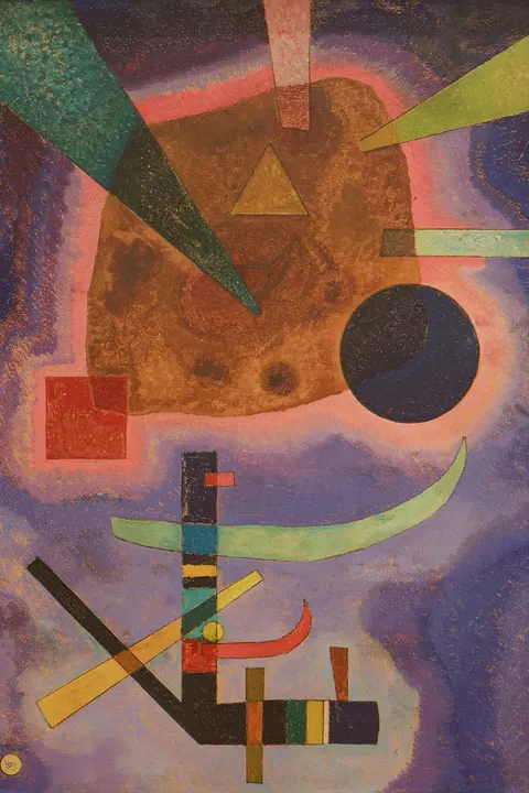 Three Elements by Wassily Kandinsky, 1925