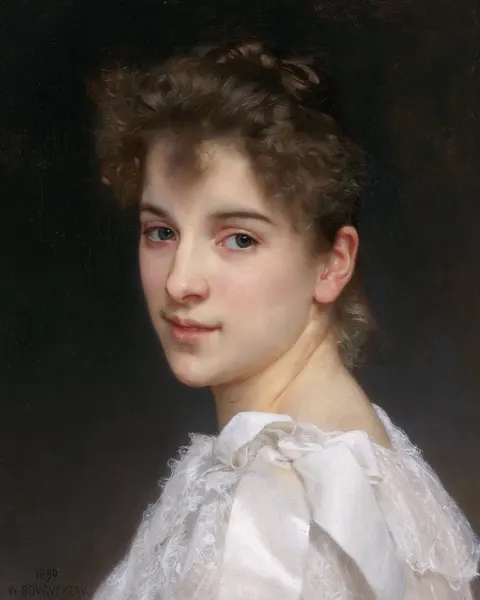 Gabrielle Cot by William-Adolphe Bouguereau, 1890
