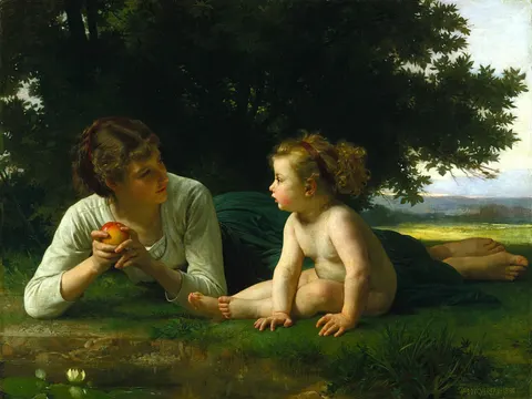Temptation by William-Adolphe Bouguereau, 1880