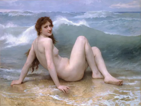 The Wave by William-Adolphe Bouguereau, 1896