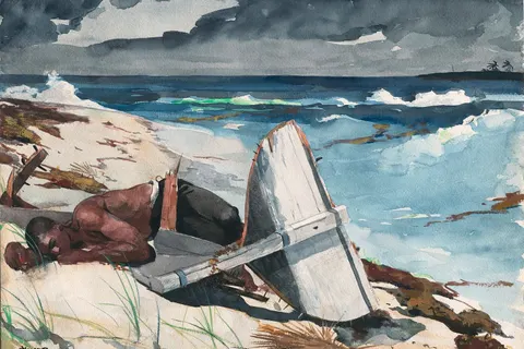 After the Hurricane, Bahamas by Winslow Homer, 1899