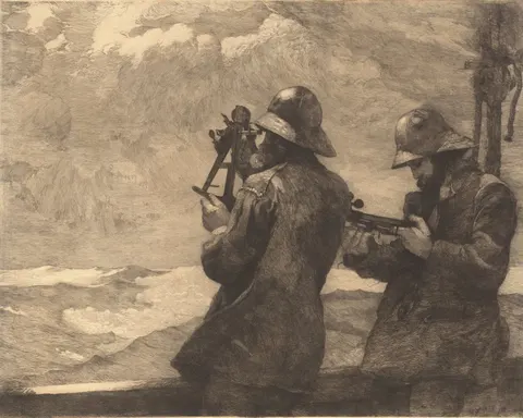 Eight Bells by Winslow Homer, 1887