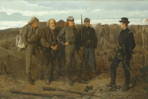 Prisoners from the Front by Winslow Homer, 1866