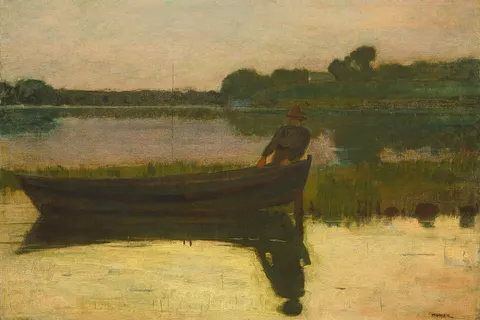 Sunset by Winslow Homer, c. 1875