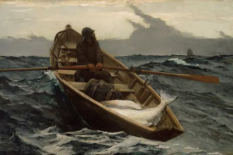 The Fog Warning by Winslow Homer, 1885