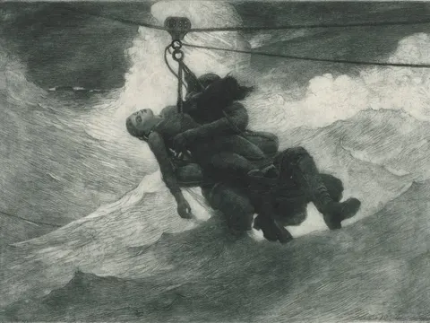 The Life Line by Winslow Homer, 1884