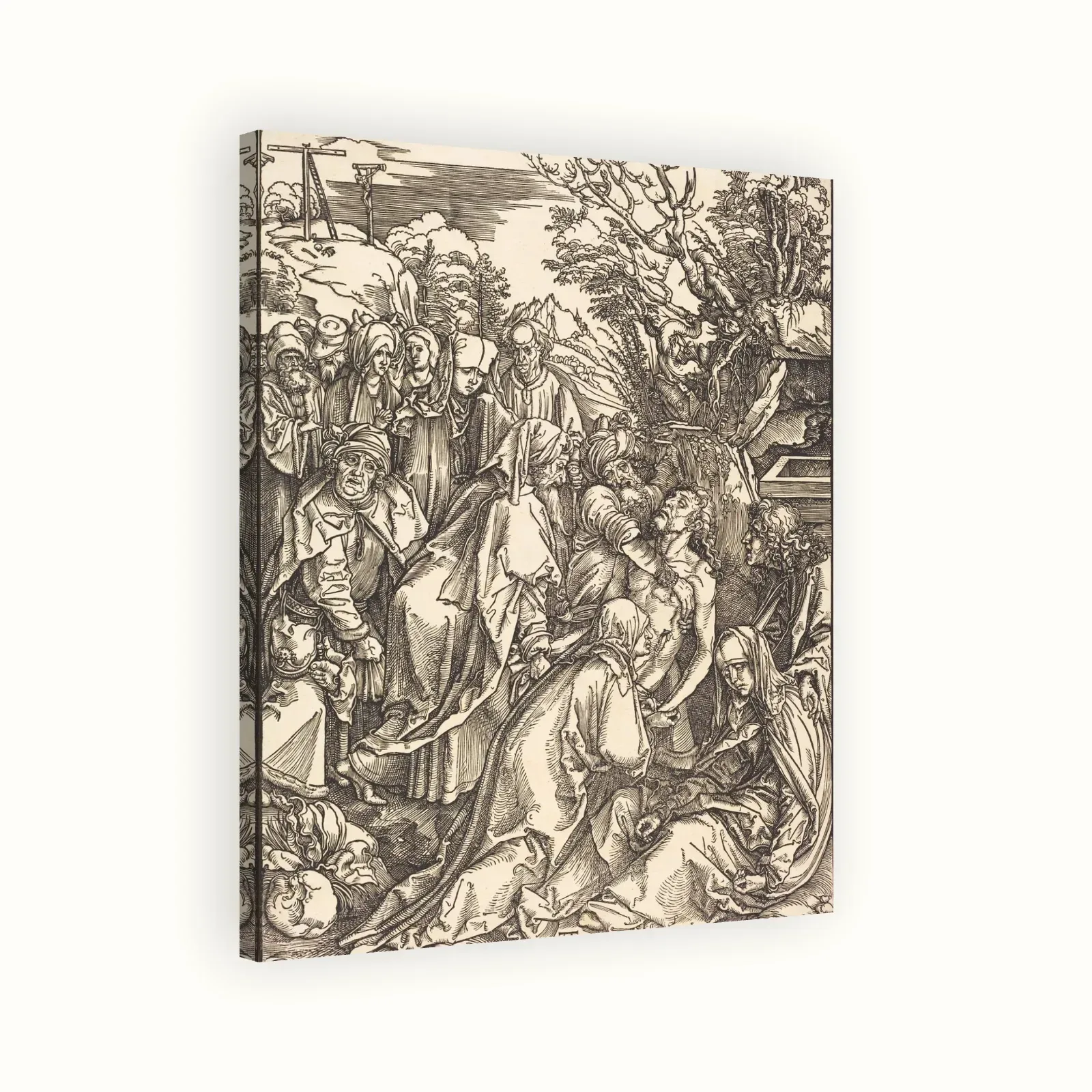 The Deposition by Albrecht Dürer, c. 1497: Stretched canvas