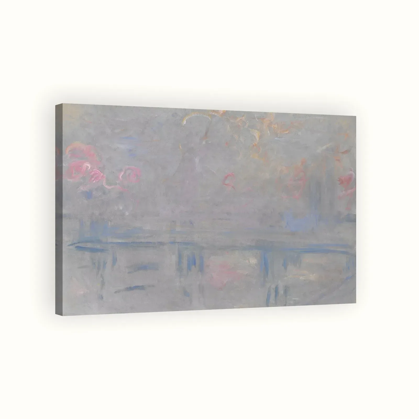 Charing Cross Bridge by Claude Monet, 1900s: Stretched canvas