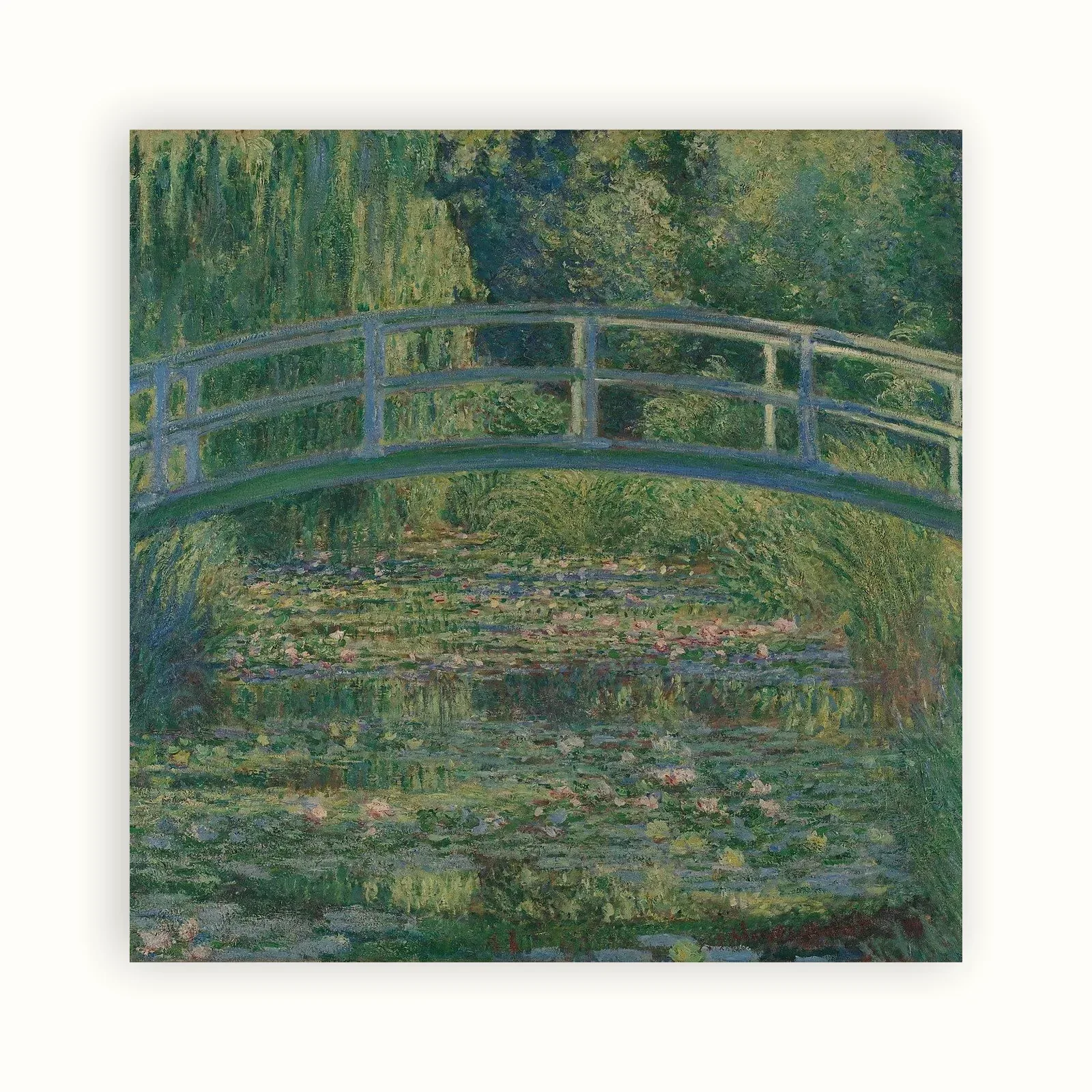 The Water Lily Pond (Le Bassin aux nymphéas) by Claude Monet, 1899: as a fine art print