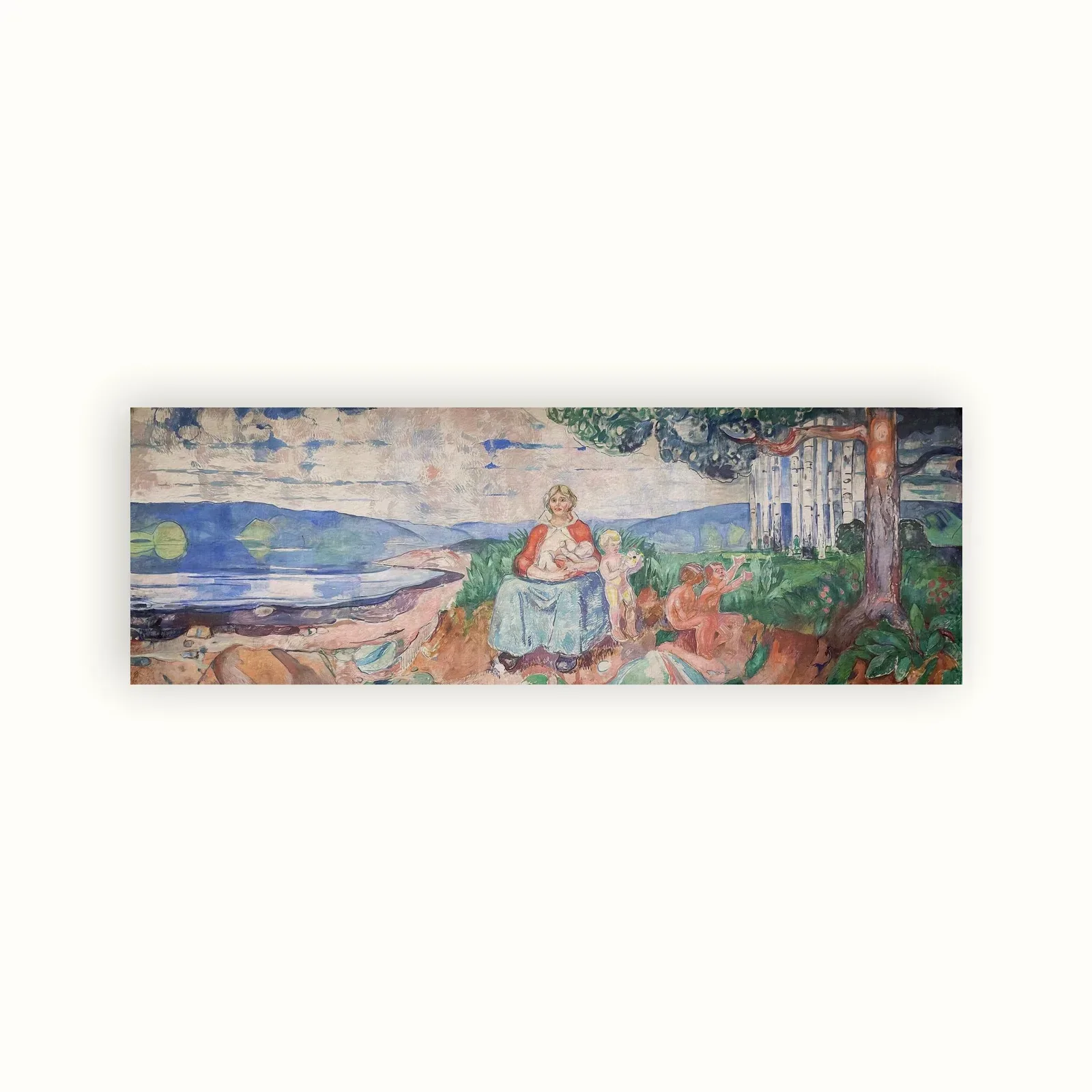 Alma Mater by Edvard Munch, 1915: as a fine art print