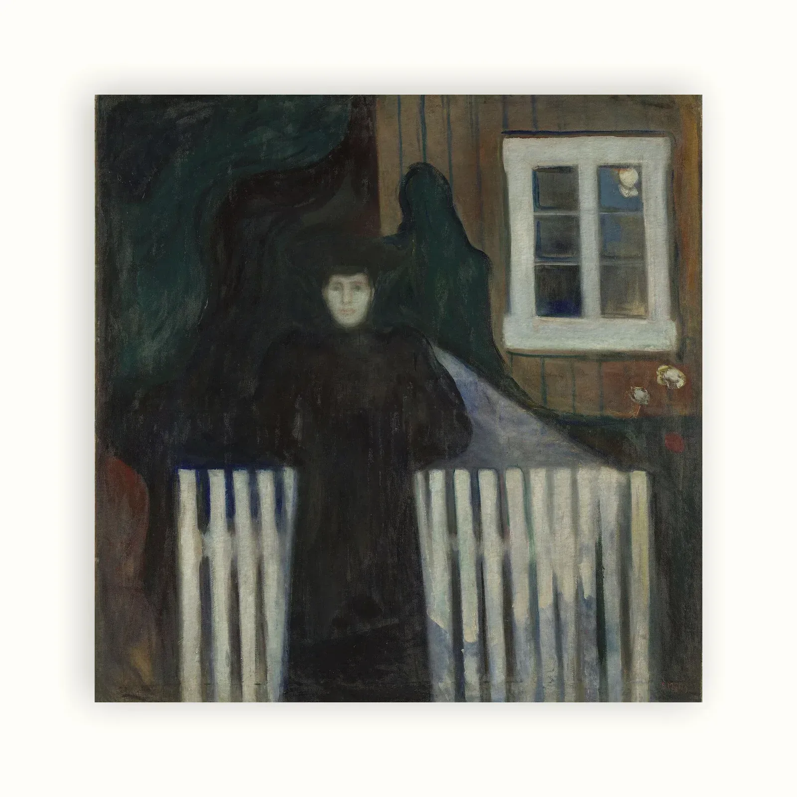 Moonlight by Edvard Munch, 1893: as a fine art print