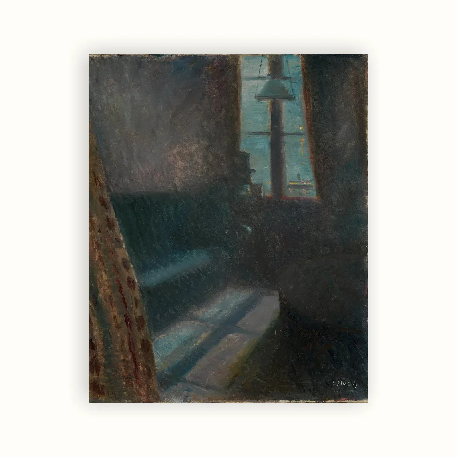 Night in Saint-Cloud by Edvard Munch, 1890: as a fine art print