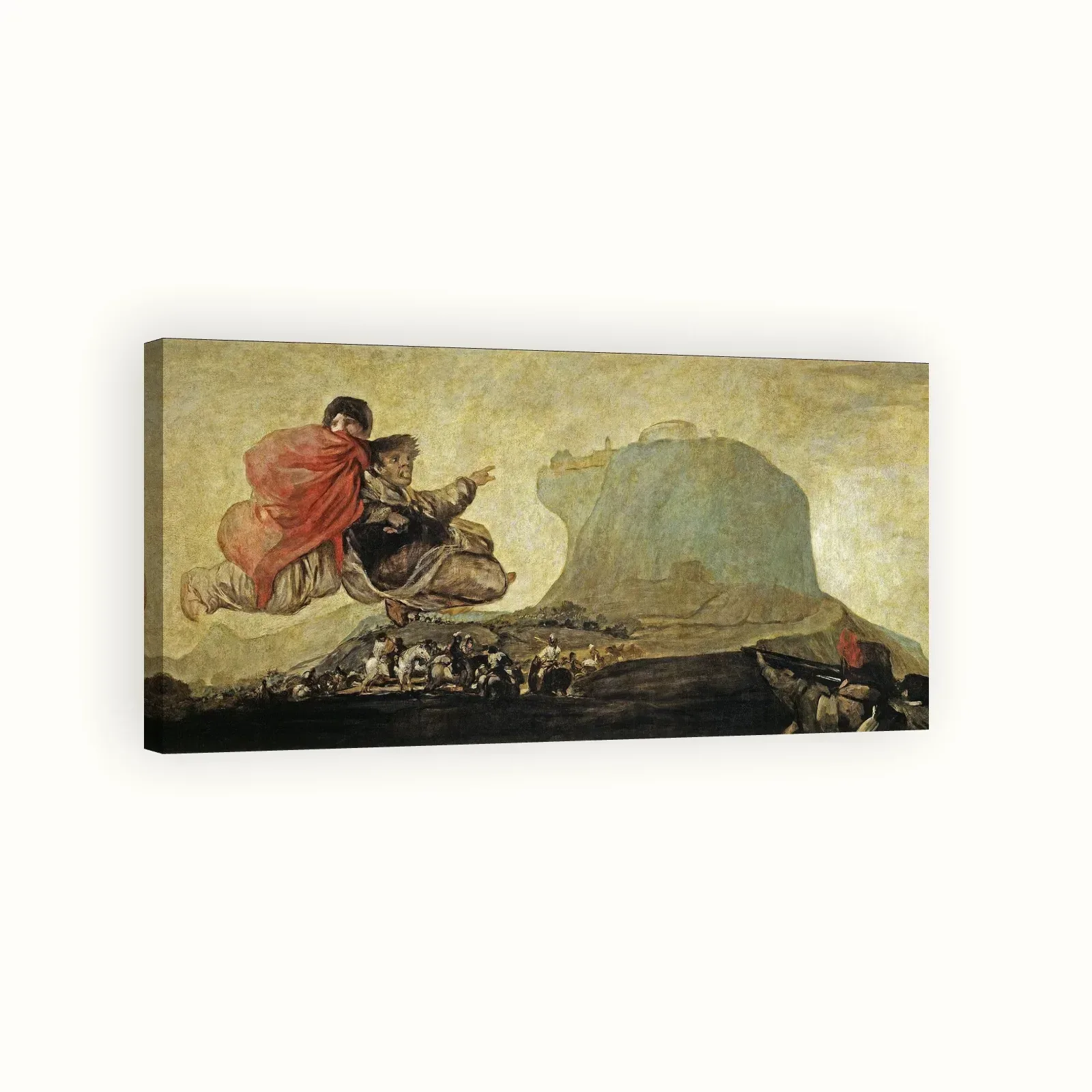 Asmodea by Francisco Goya, 1820–1823: Stretched canvas