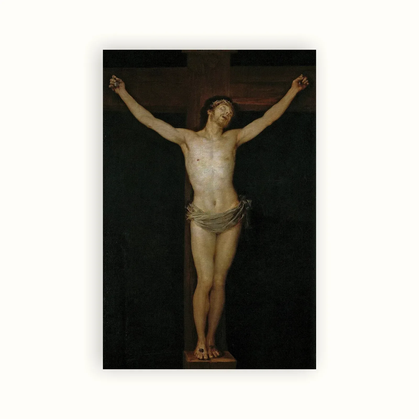 Christ Crucified by Francisco Goya, 1780: as a fine art print
