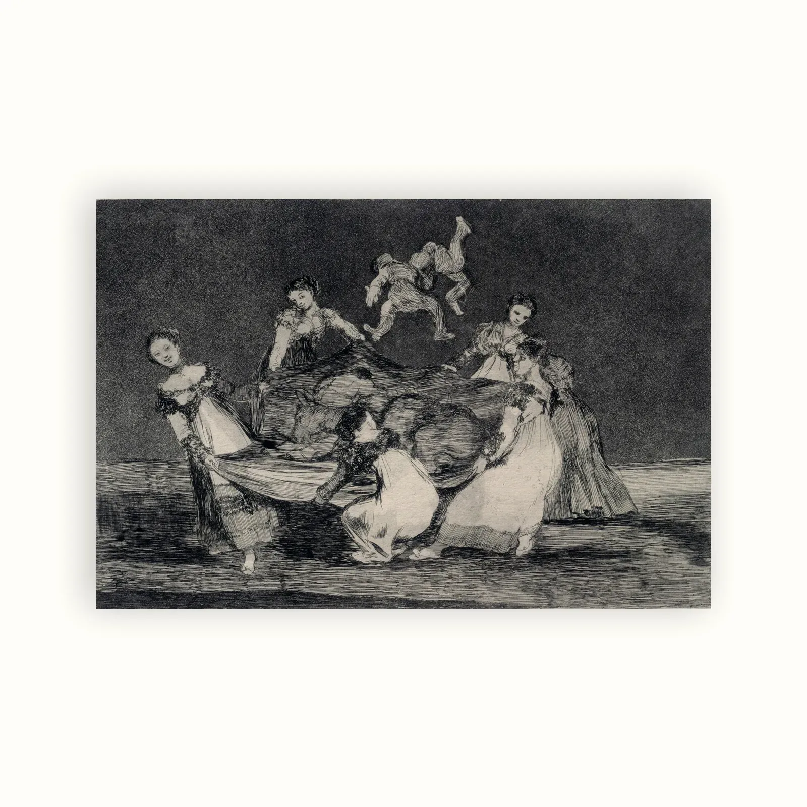 Disparate femenino (Feminine Folly) by Francisco Goya, in or after 1816: as a fine art print