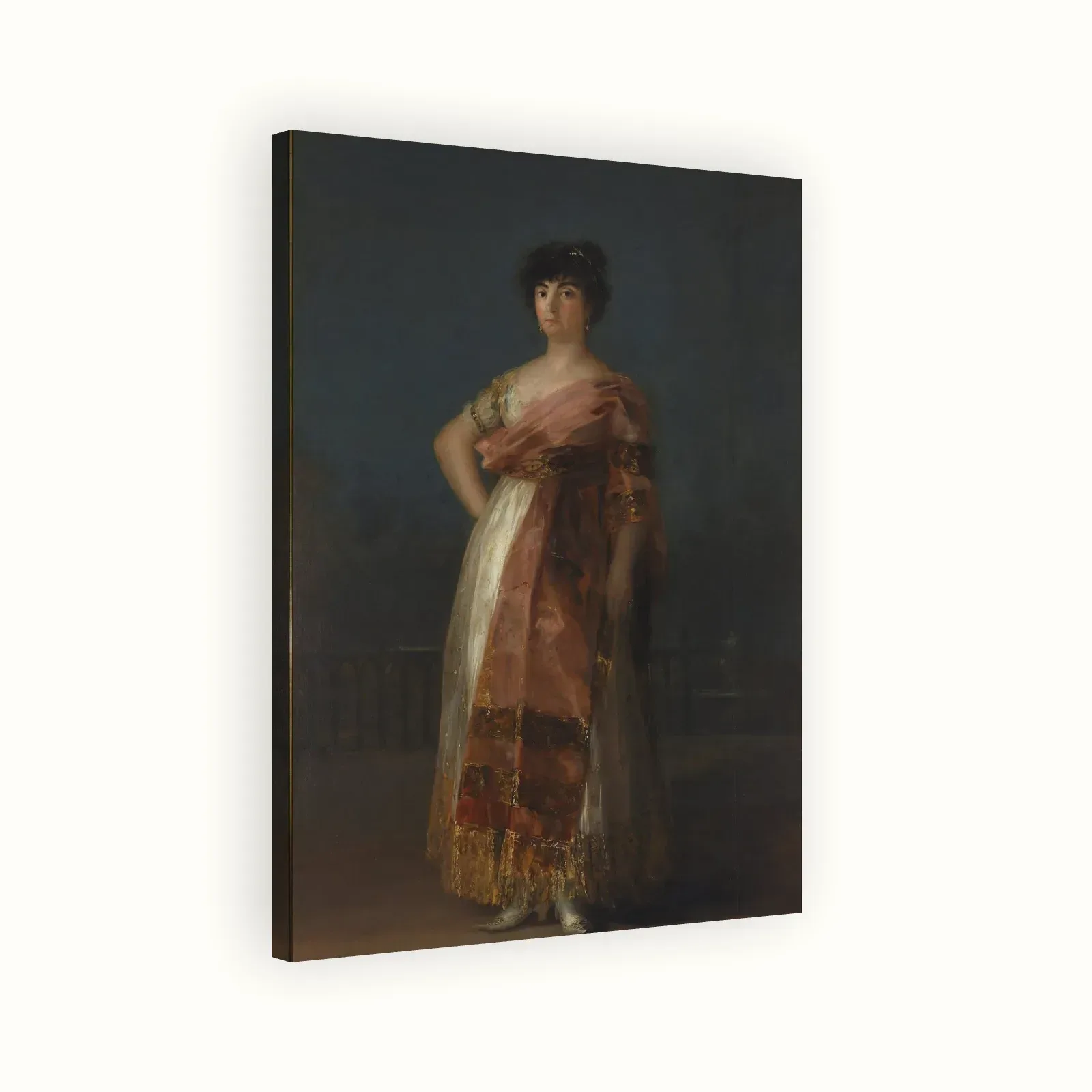 La Tirana by Francisco Goya, 1799: Stretched canvas
