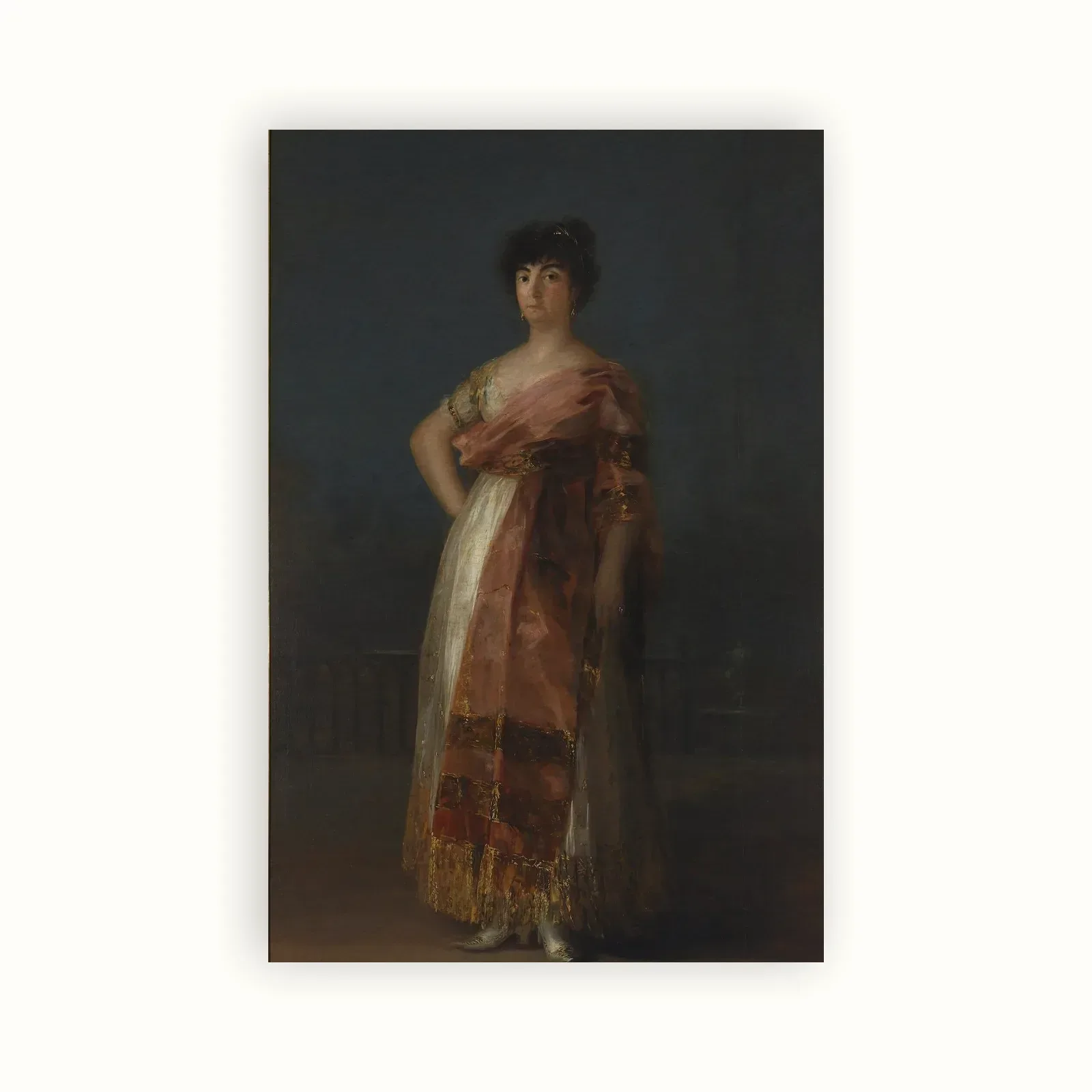 La Tirana by Francisco Goya, 1799: as a fine art print
